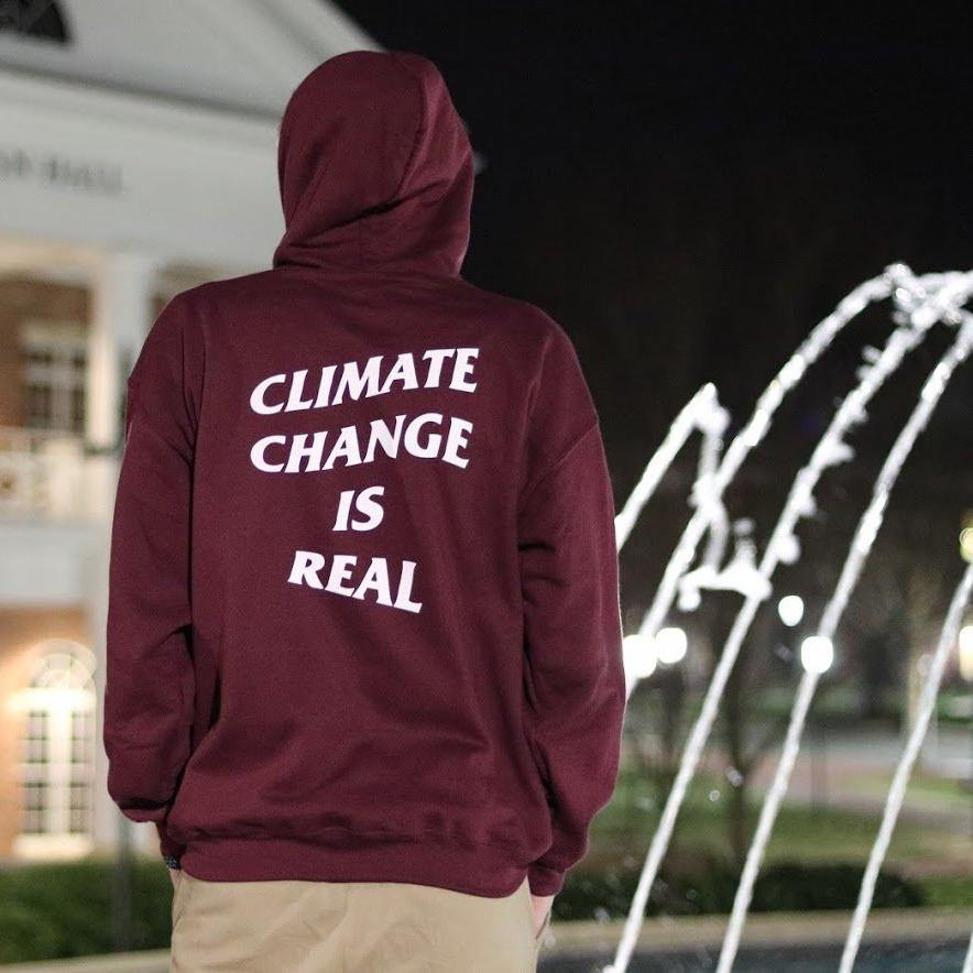 Hoodie - Climate Change is Real - ClimateChangeApparel